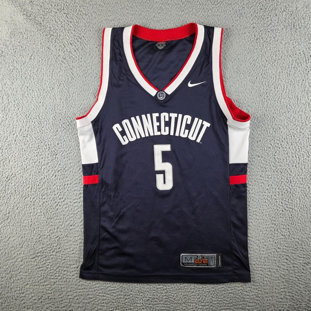 Nike UConn Huskies Connecticut Basketball Jersey #5 Size Medium Men
